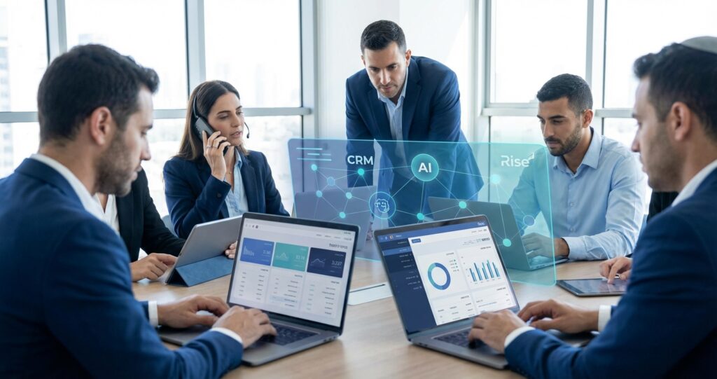גלו כיצד מערכות CRM בעברית מייעלות מוקדי מכירות וחברות ביטוח. המדריך סוקר את חשיבות ההתאמה לשוק המקומי, שילוב צ'אטבוטים ופתרונות אבטחת מידע מתקדמים.