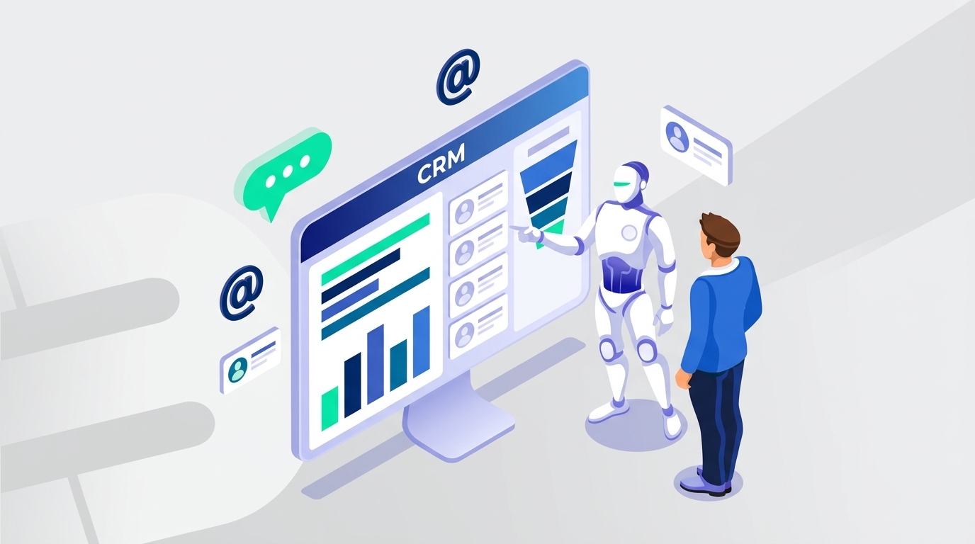 סוכני AI ב-CRM: מה סוכן שמחובר למערכת עושה ואיך עובדים בבטחה
