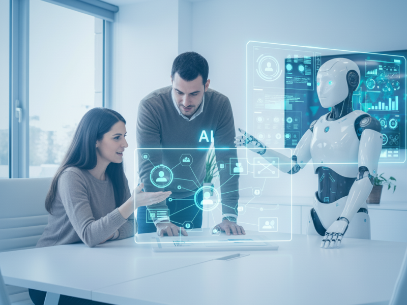 גלו כיצד סוכני AI משנים את עולם העבודה, מייעלים תהליכים, יוצרים תפקידים חדשים ומאפשרים לעסקים קטנים ובינוניים לשגשג בעידן הדיגיטלי.